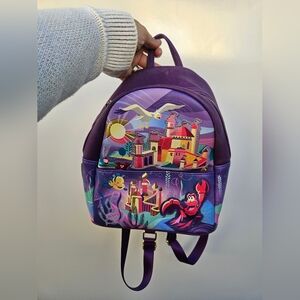 Loungefly Purple Little Mermaid Backpack